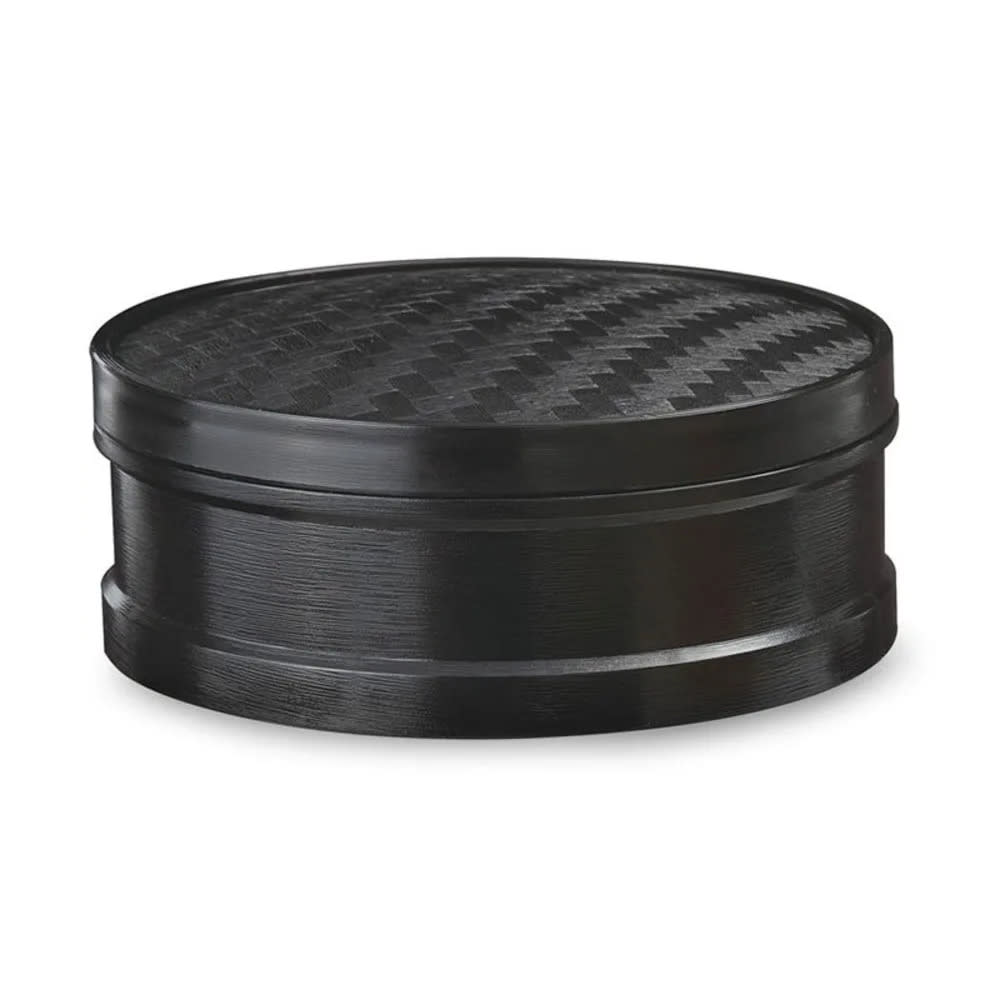 284-STM60BK 6" Hidden Treasures™ Steamer Set, Polypropylene, Black