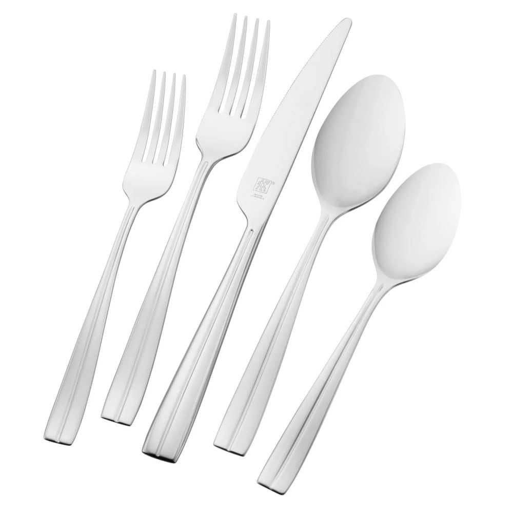 901-22729342 42 Piece Constance Flatware Set, 18/10 Stainless Steel