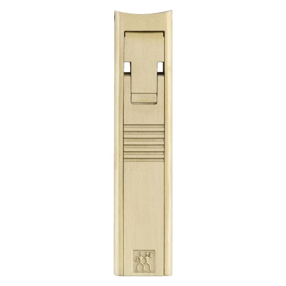 901-424981010 Nail Clipper, Stainless Steel w/ Gold PVD Coating