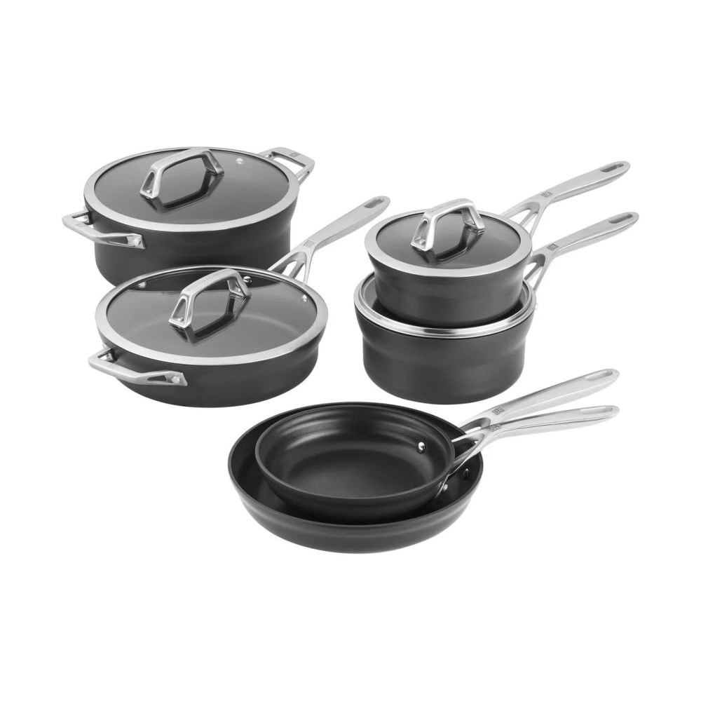 901-66200010 10 Piece Cookware Set w/ Glass Lids, Nonstick Aluminum