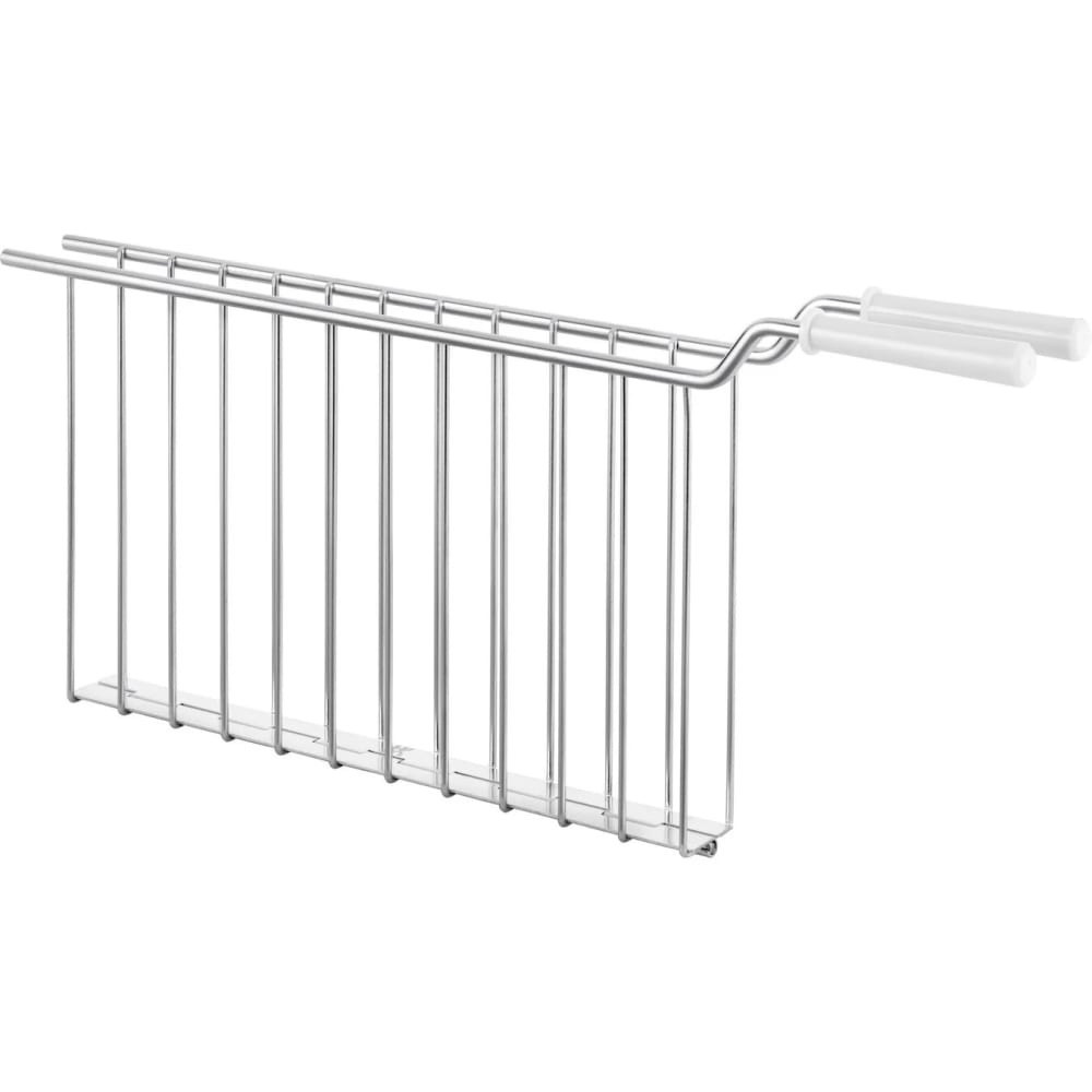 901-53999006 Sandwich Rack w/ (2) Long Slots for Toaster, Stainless/White