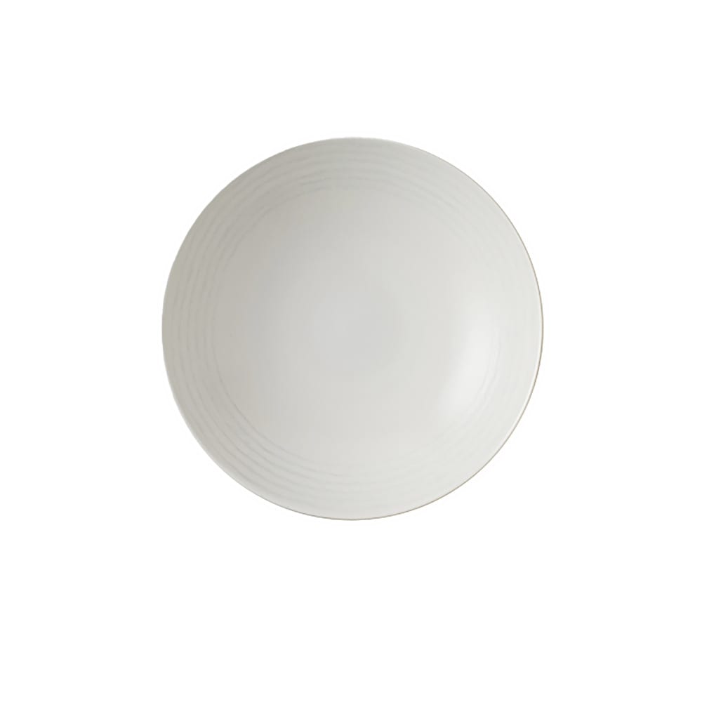 450-FP184 15 oz Round Harvest Bowl - Ceramic, Norse White