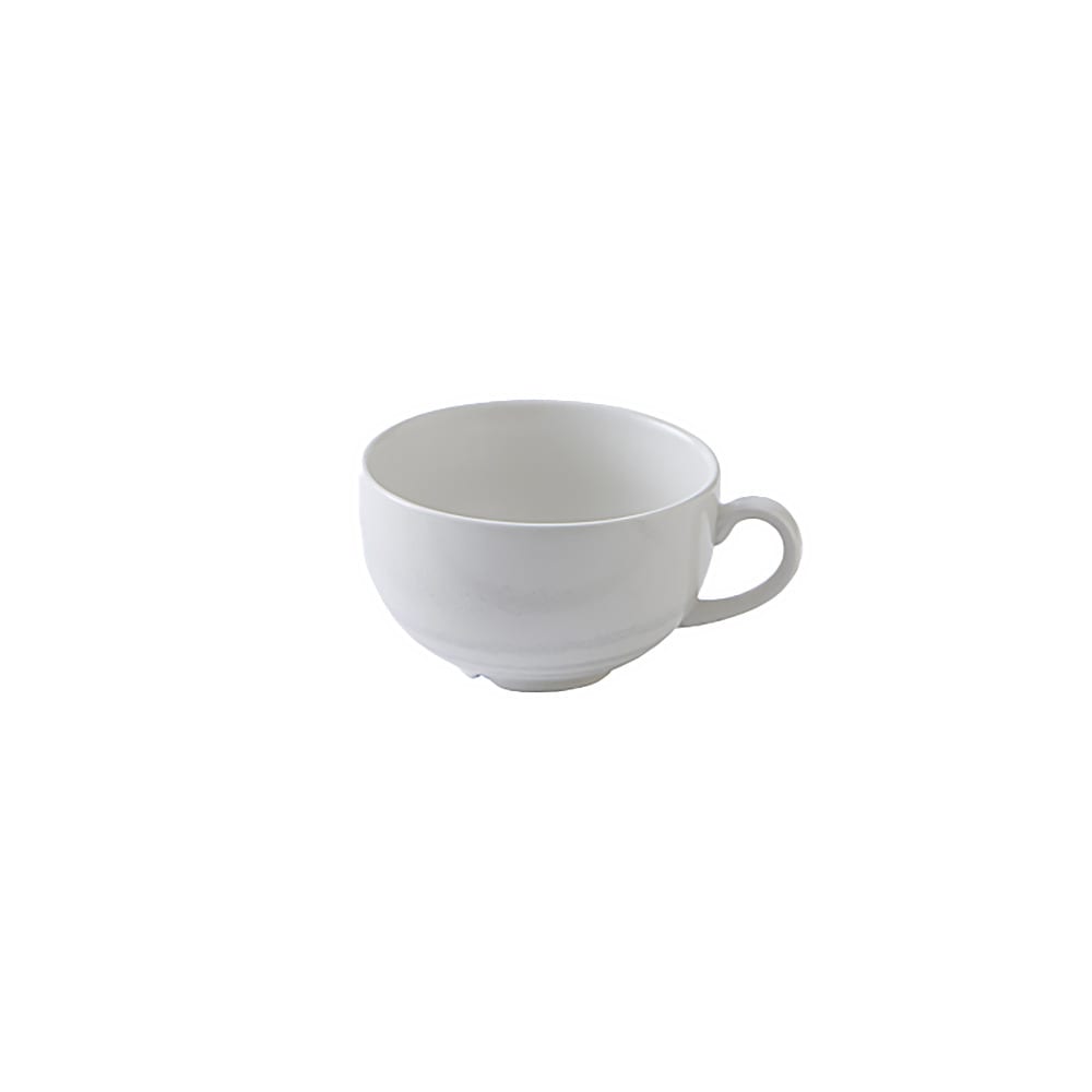 450-FP187 12 oz Harvest Cappuccino Cup - Ceramic, Norse White