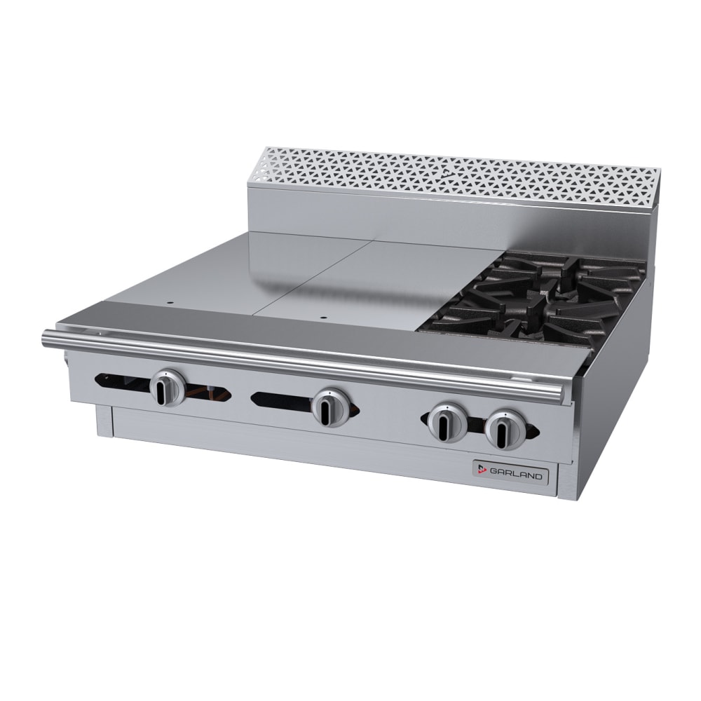 451-C3612MNG 36" 2 Burner Gas Range w/ (2) Hot Tops - Modular, Natural Gas