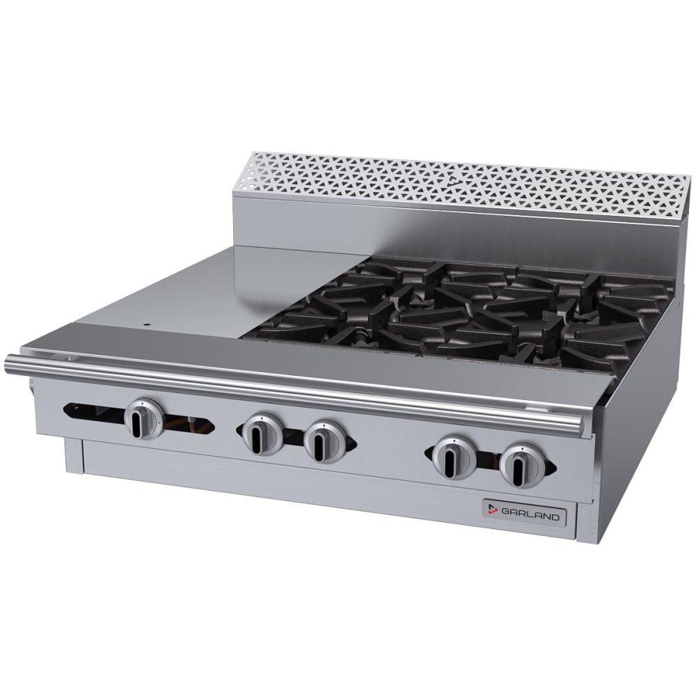 Garland Heavy Duty 6 Burner Range (36) w/ Standard Oven