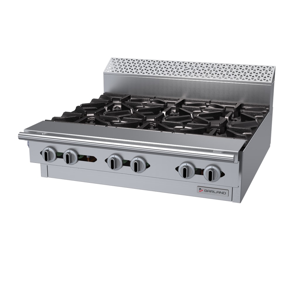 451-C366MNG 36" 6 Burner Gas Range Top - Modular, Natural Gas
