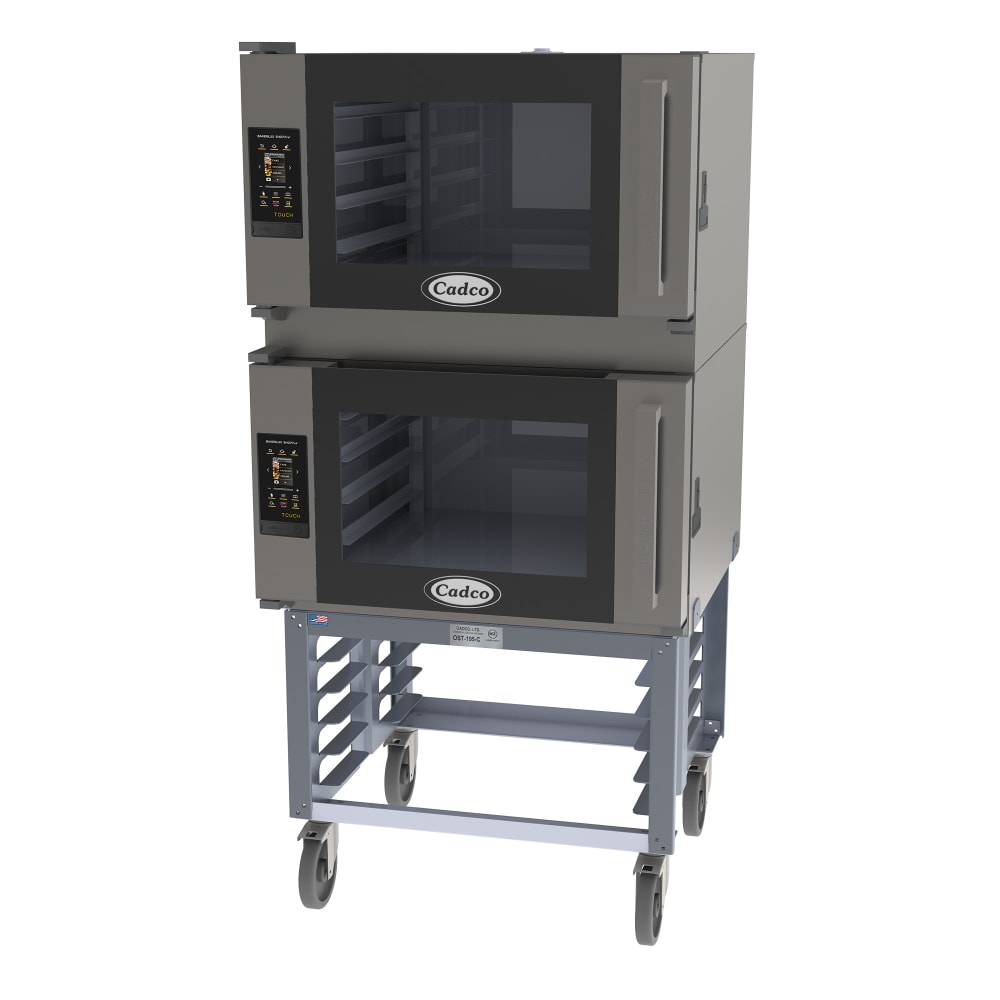 516-XAFT04FSTRX2195C Double Full Size Electric Convection Oven - 15.2kW, 208-240v/1ph
