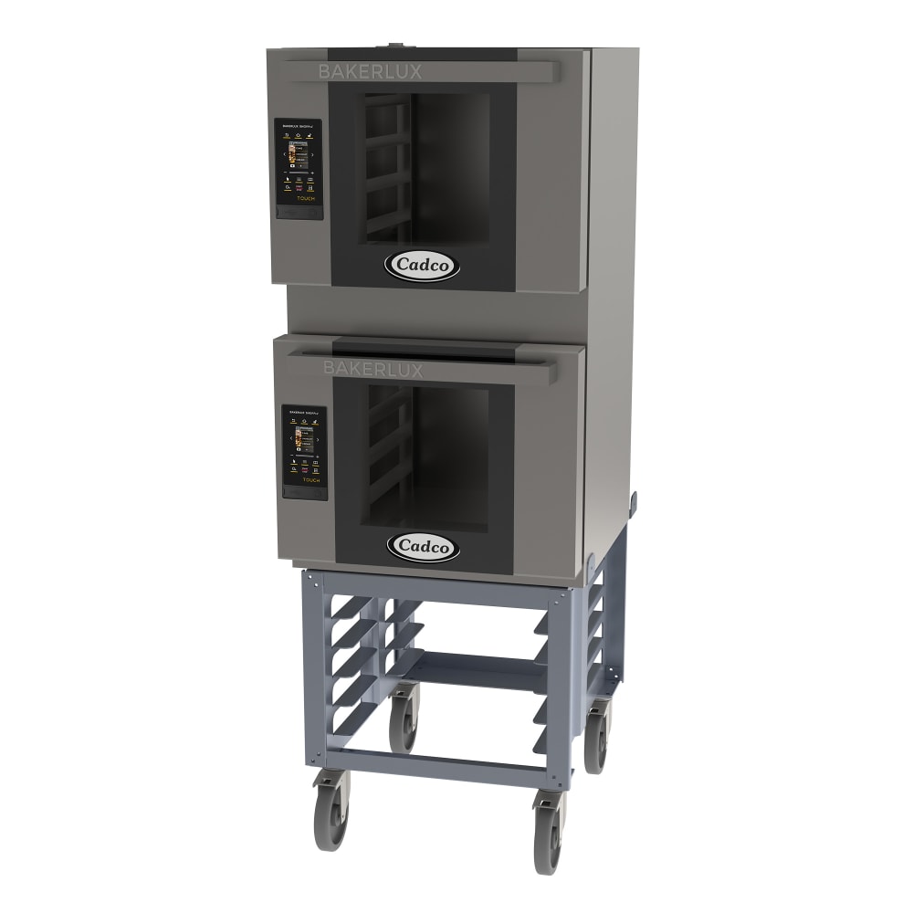 516-XAFT04HSTDX234AS Double Half Size Electric Convection Oven - 7.6kW, 208-240v/1ph