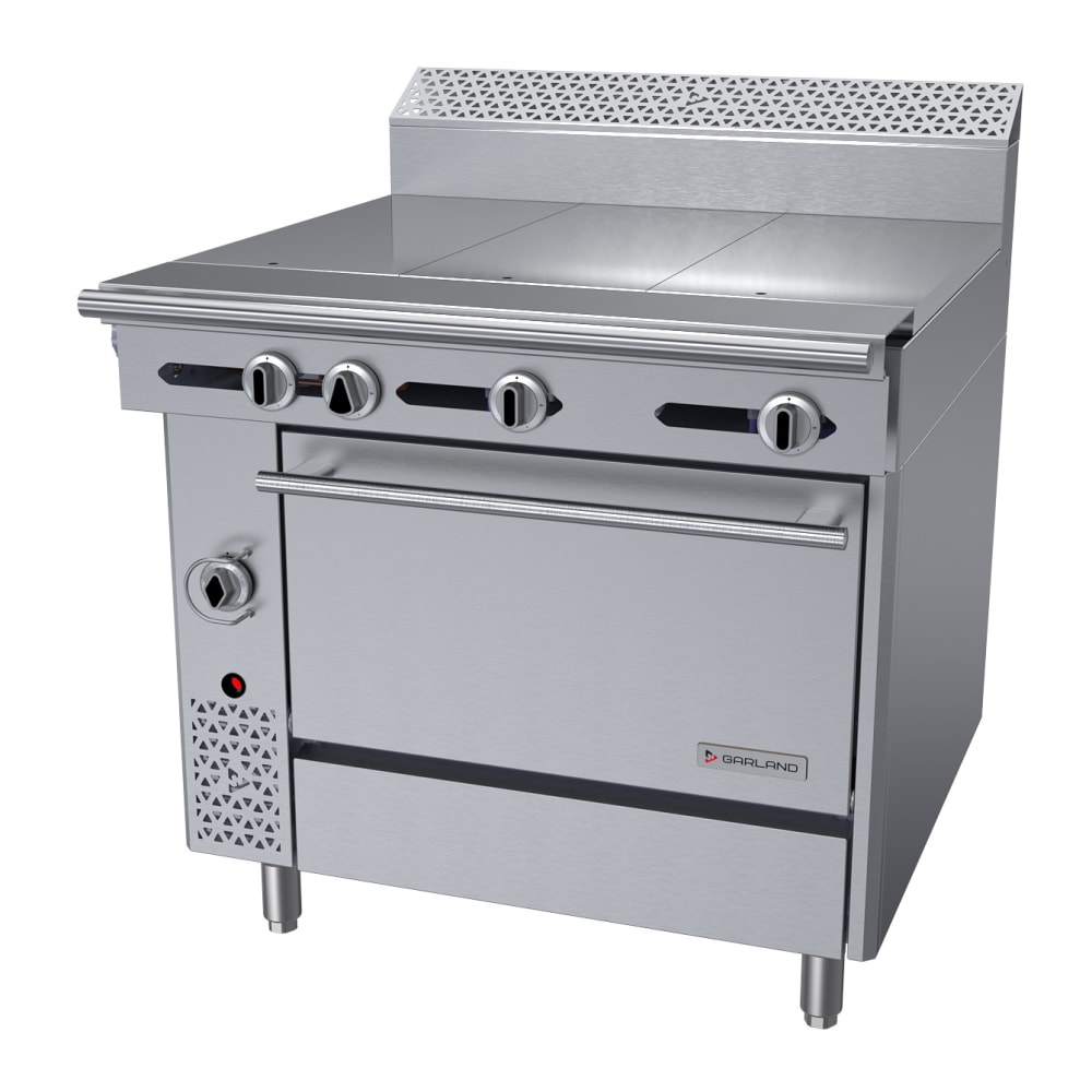 451-C368RNG 36" Gas Range w/ (3) Hot Tops & Standard Oven, Natural Gas