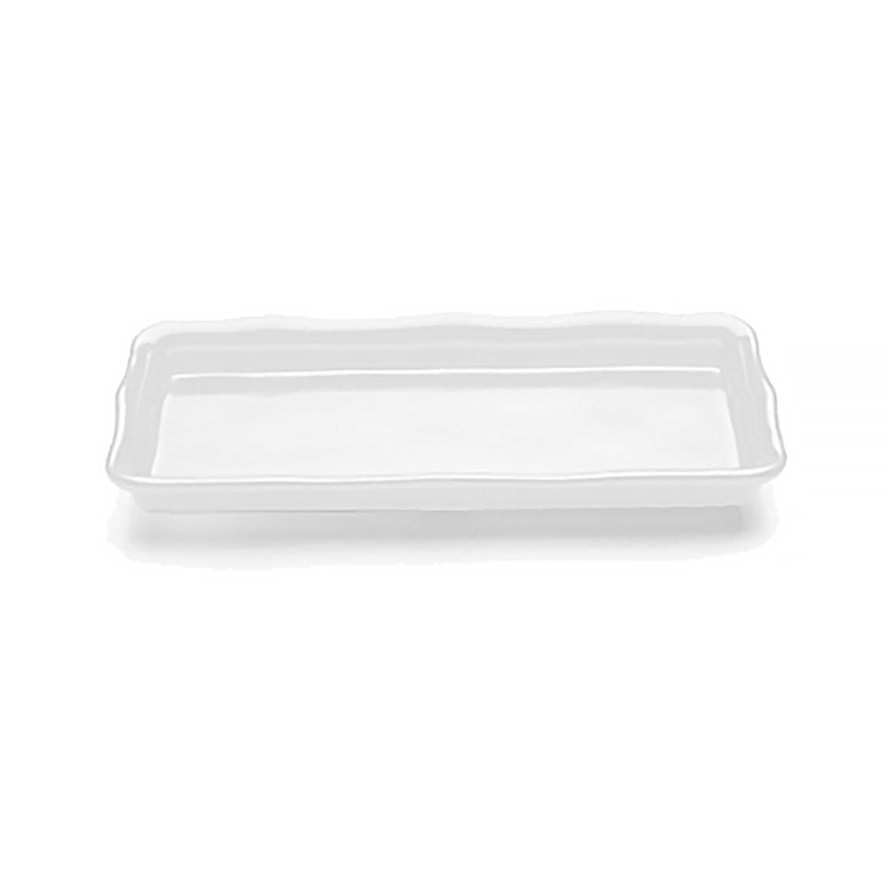 701-M1318NW Rectangular Serving Tray - 17 3/4"L x 13"W, Melamine, White