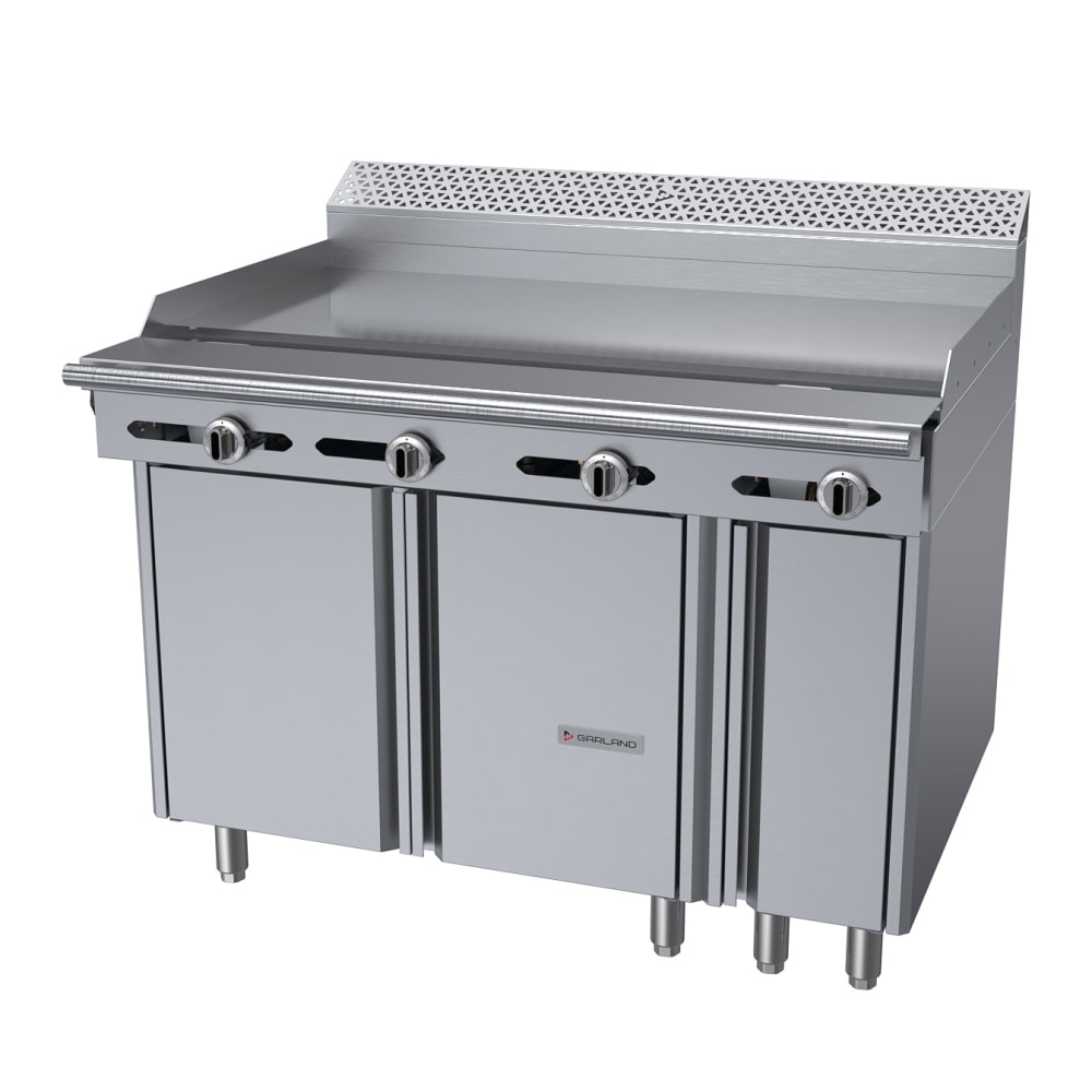 451-C4811SNG 48" Gas Range w/ Griddle & Storage Base, Natural Gas