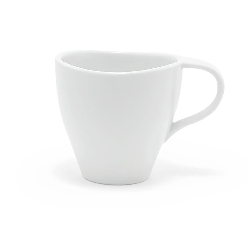 872-DCS054WHP23 8 oz Tides™ Cup - Porcelain, White, Superwhite Glaze
