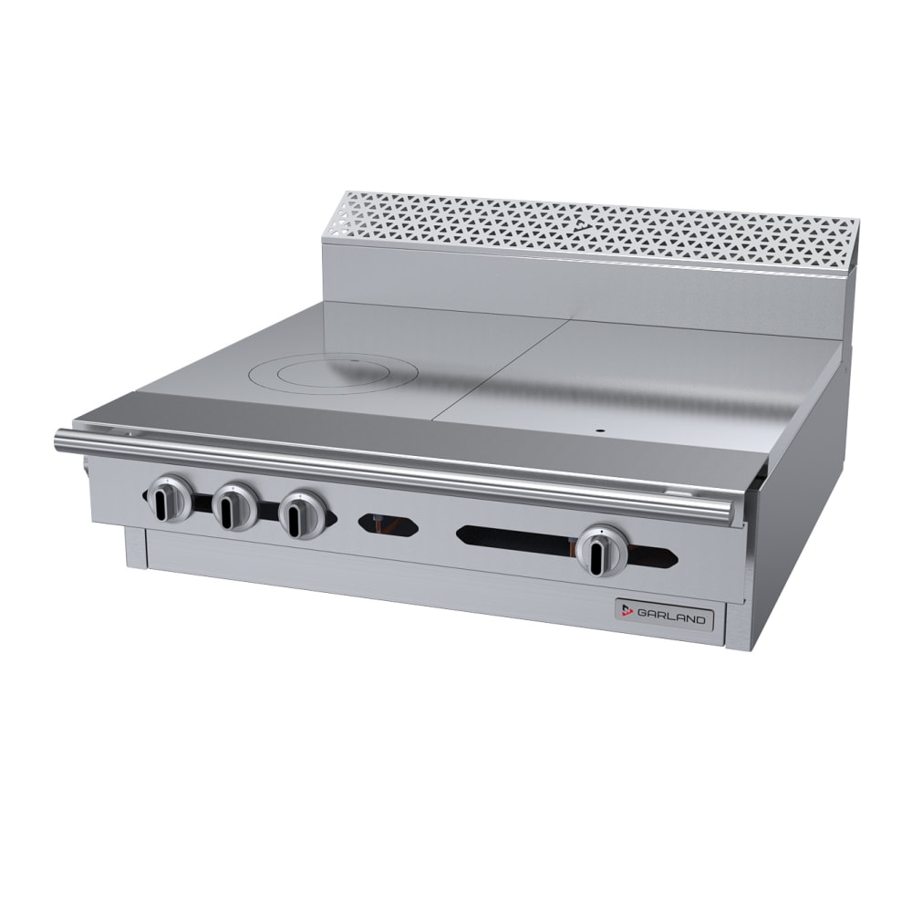 451-C3611MLP 36" Gas Range Top w/ (2) Hot Tops - Modular, Liquid Propane