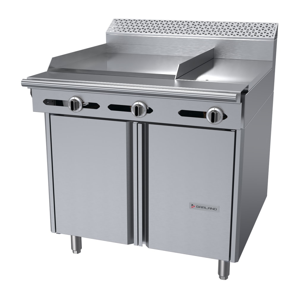 451-C3631SNG 36" Gas Range w/ Hot Top/Griddle & Storage Base, Natural Gas