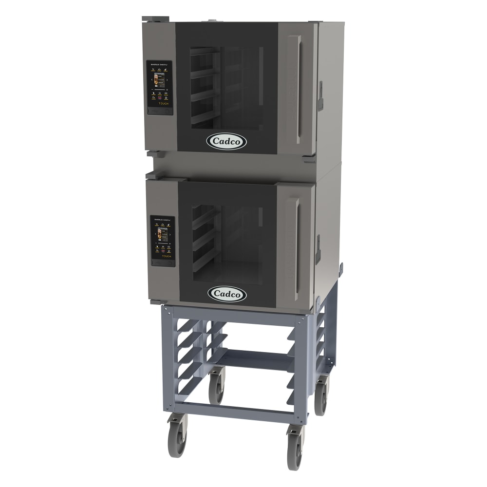 516-XAFT04HSTRX234AS Double Half Size Electric Convection Oven - 7.6kW, 208-240v/1ph