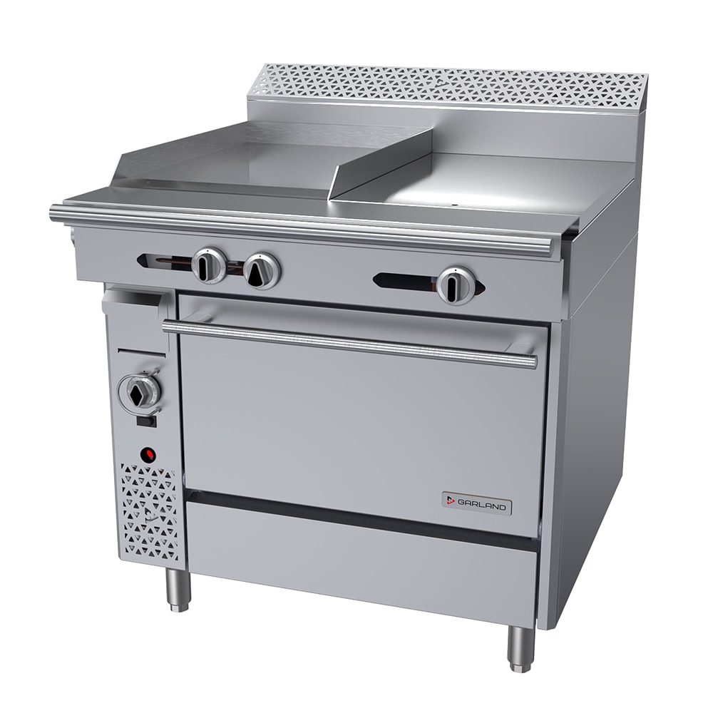 451-C3651RNG 36" Gas Range w/ Hot Top/Griddle & Standard Oven, Natural Gas