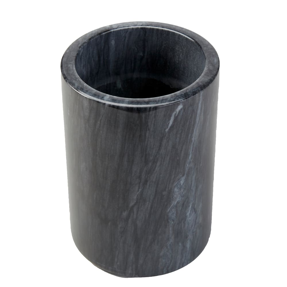166-MWC59BLACK Wine Cooler, 7 in, Keeps Proper Temperature Up To 2 hrs, Marble, Black