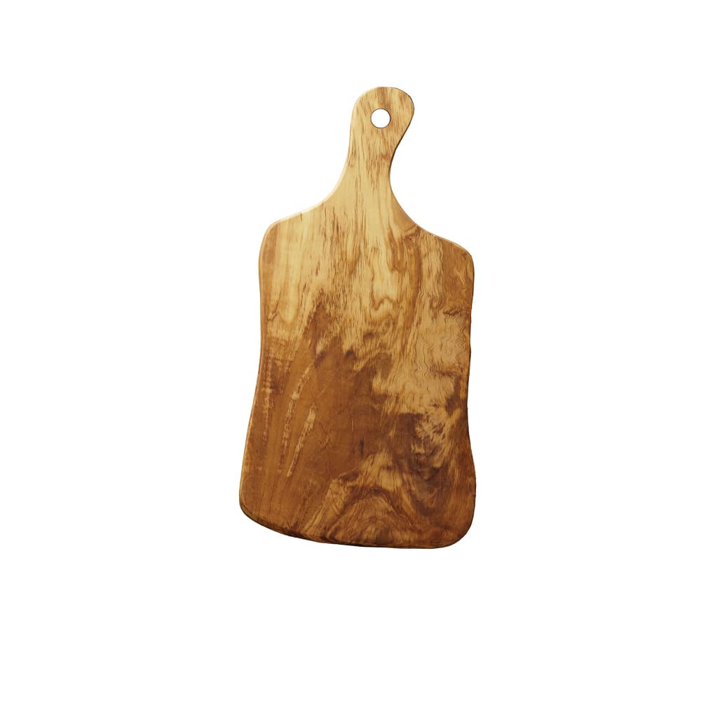 166-OWP157 Serving Board w/ Handle, 14 3/4" x 7", Olive Wood