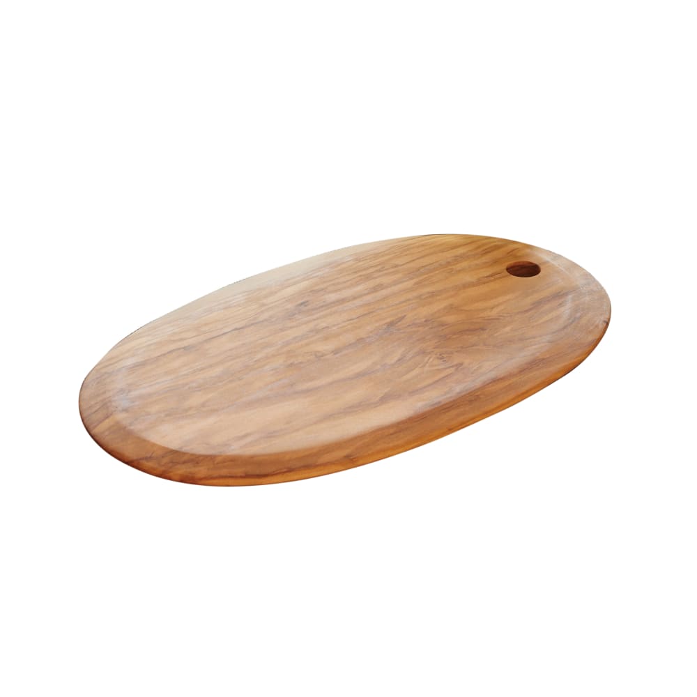 166-OWPB16 Oblong Serving Board, 16" x 7", Olive Wood