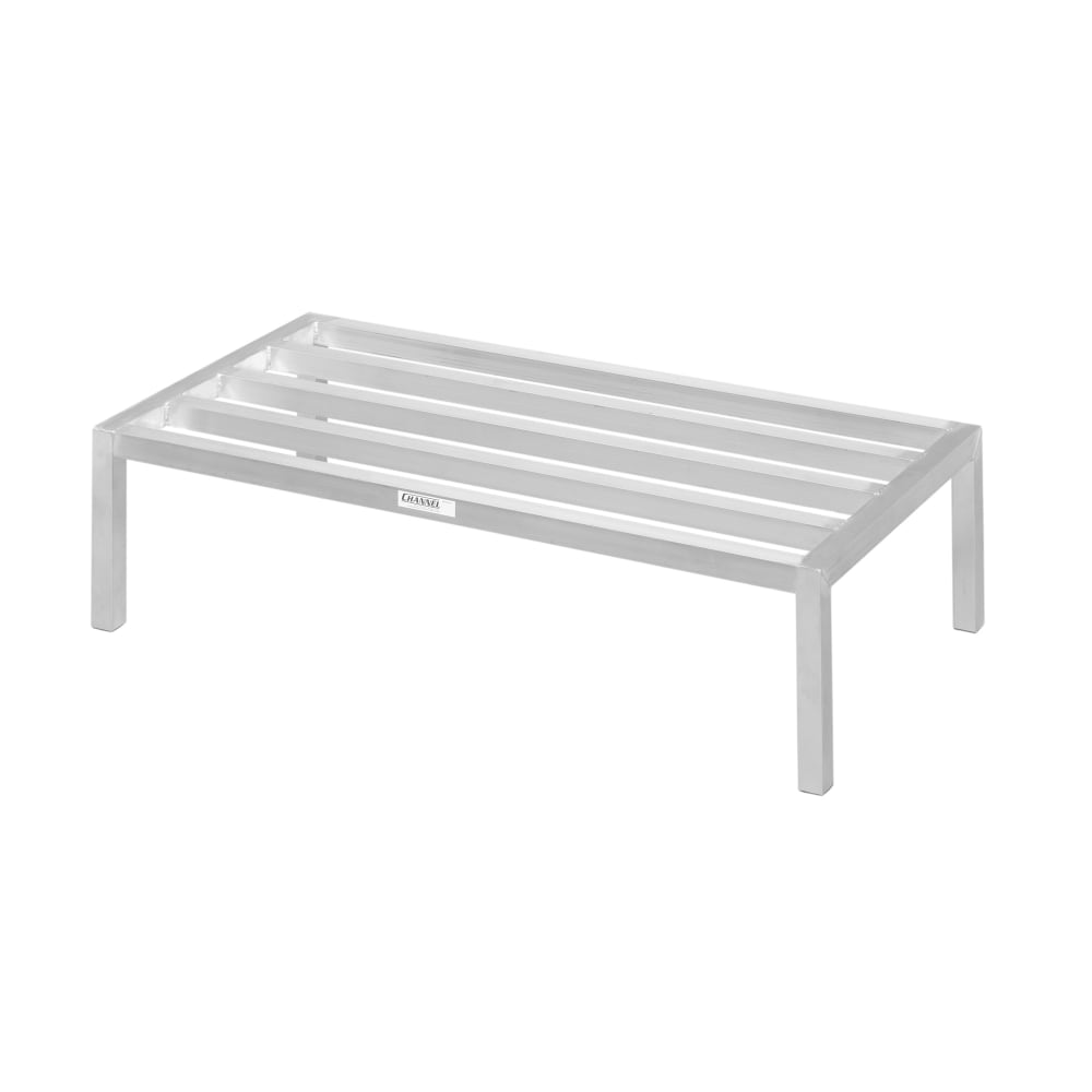 Channel ED2060 60" Stationary Dunnage Rack w/ 2200 lb Capacity, Aluminum