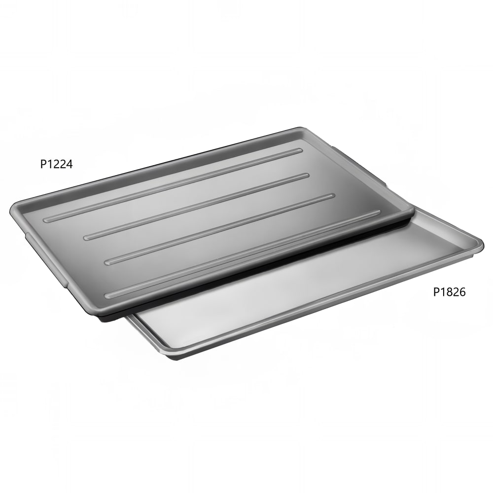 148-P1826W Rectangular Market Display Tray - 18" x 26" x 1", White