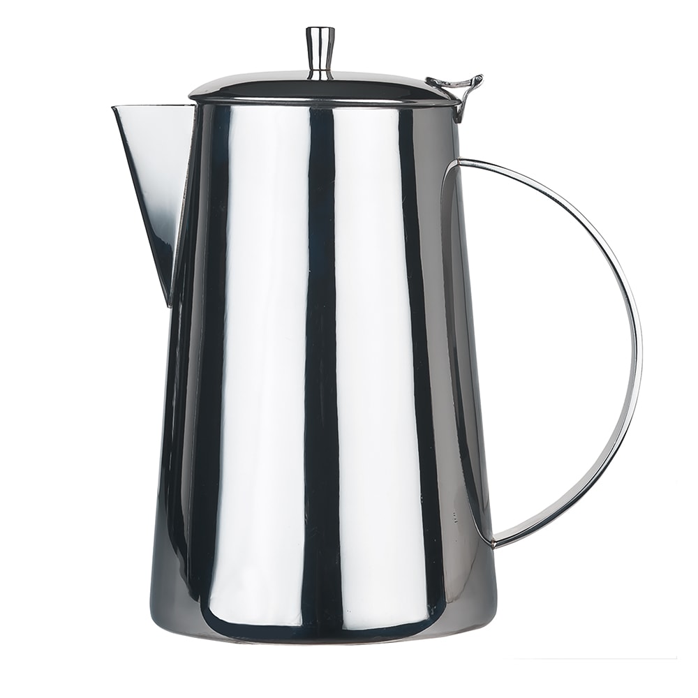 Libbey 6714 42 oz Stainless Steel Pitcher w/ Hinged Lid