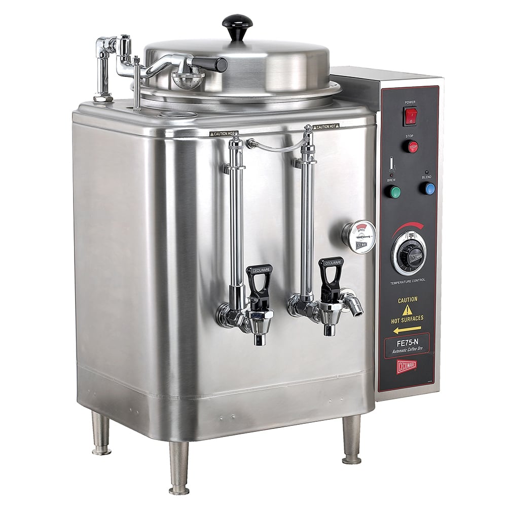 131-FE75N3120208 3 gal Low Volume Brewer Coffee Urn w/ 1 Tank, 120/208v/3ph