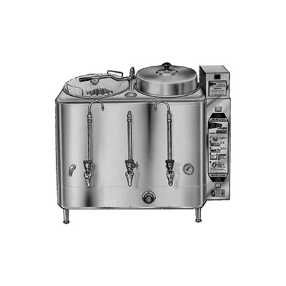 131-FE2003120240 12 gal High Volume Brewer Coffee Urn w/ 2 Tanks, 120/240v/3ph