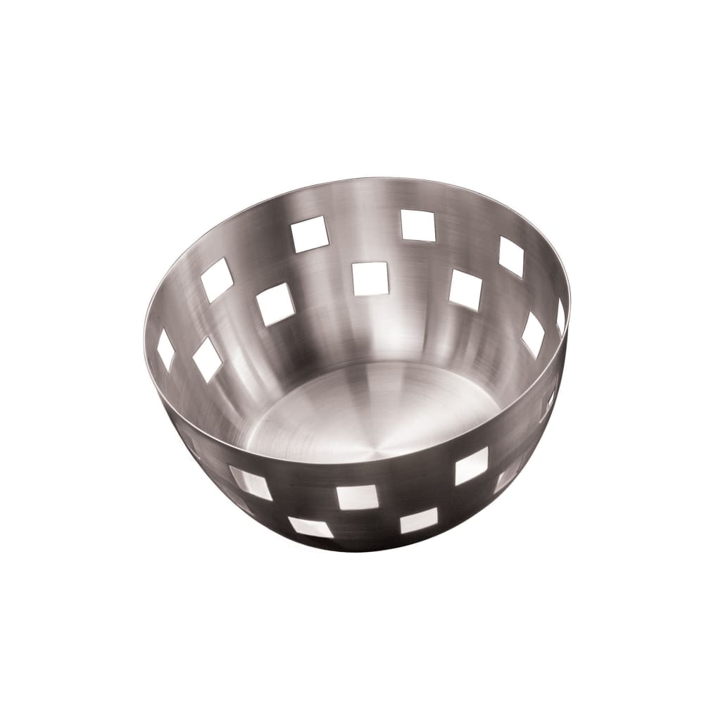 166-SB1 8" Checkered Bowl, Stainless