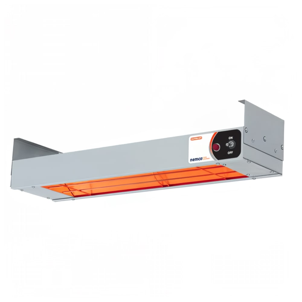 128-615060 60" Infrared Strip Warmer - Single Rod, (1) Built In Toggle Control, 120v