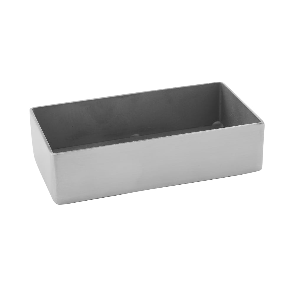 166-SSPT3 Rectangular Sugar Caddy - Stainless Steel, Silver