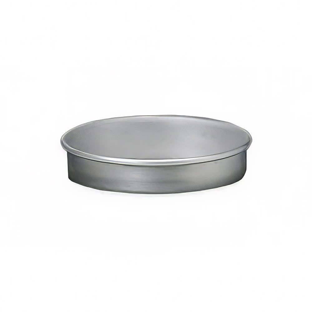 166-T800615 6" Solid Straight Sided Pizza Pan, 1 1/2" Deep, Tin/Steel