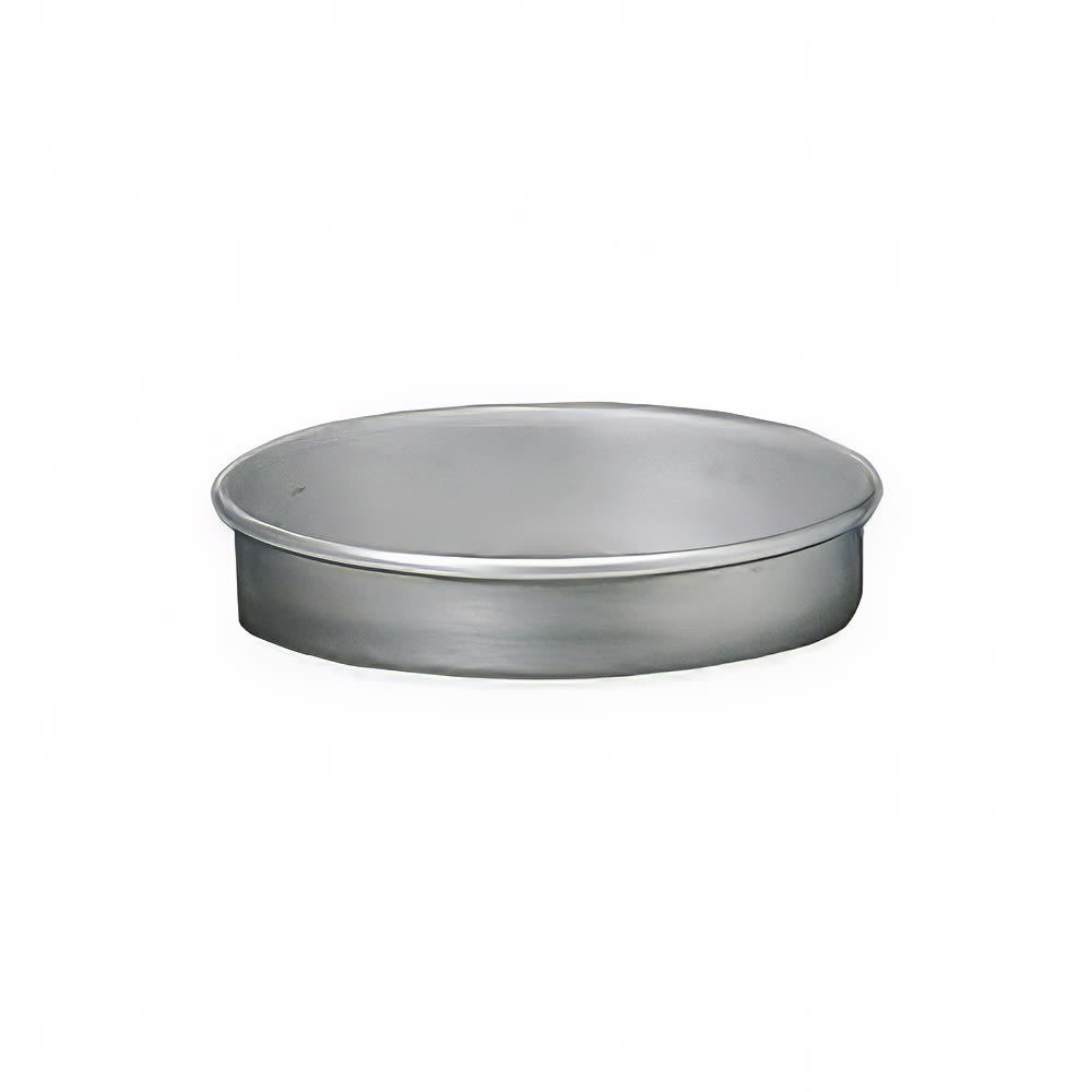 166-T800915 9" Solid Straight Sided Pizza Pan, 1 1/2" Deep, Tin/Steel
