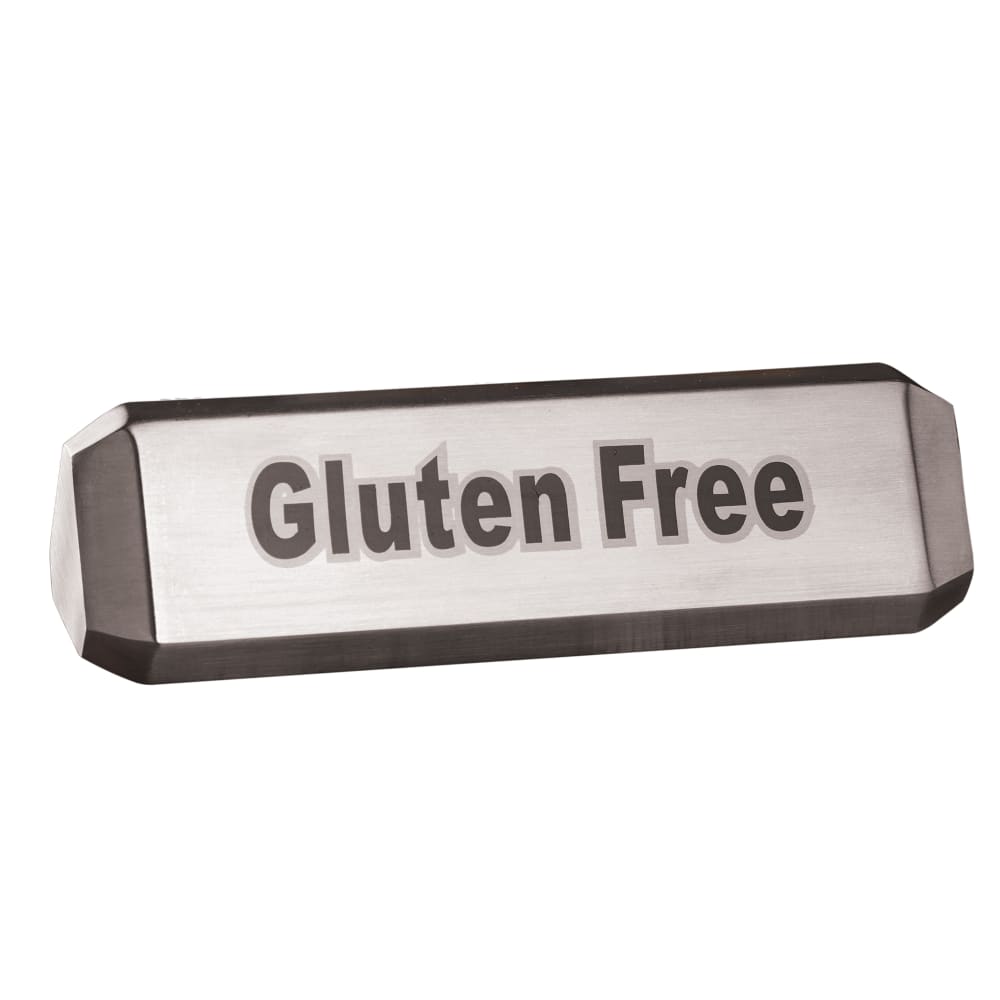 166-TTSVG3 Three-Sided Table Sign - "Vegan", "Vegetarian", "Gluten Free&...