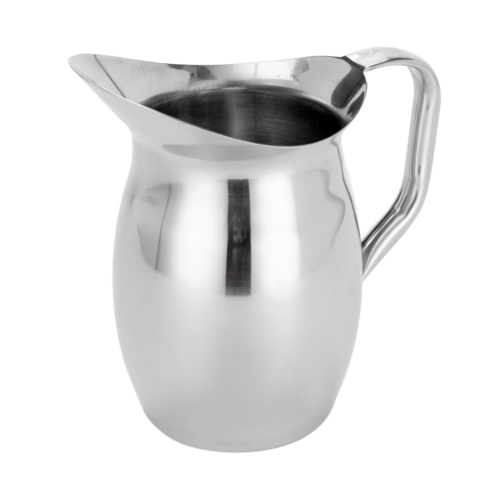 166-WP100 100 oz Stainless Steel Pitcher w/ Mirror Finish