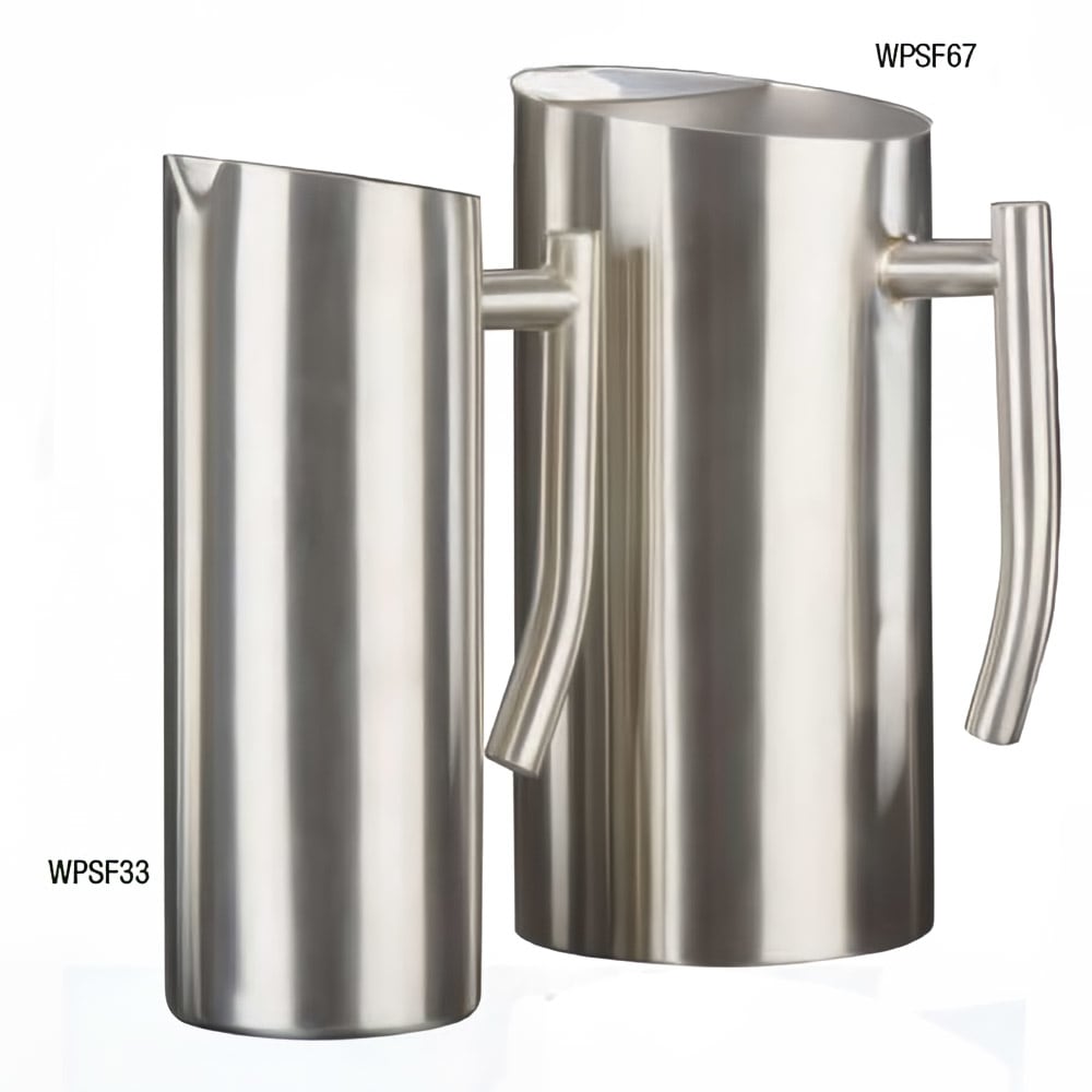 166-WPSF67 67 oz Stainless Steel Pitcher w/ Satin Finish