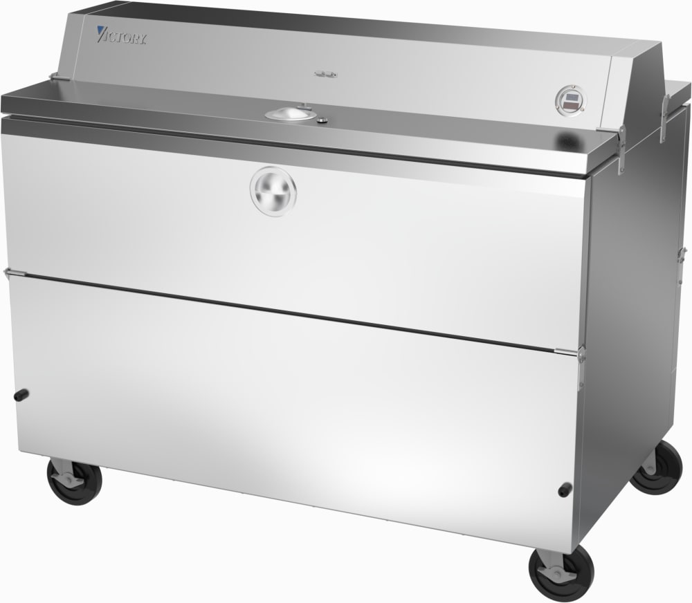 218-VMCFD581SHC Milk Cooler w/ Dual Top & Side Access - (1024) Half Pint Carton Capacity, 115...
