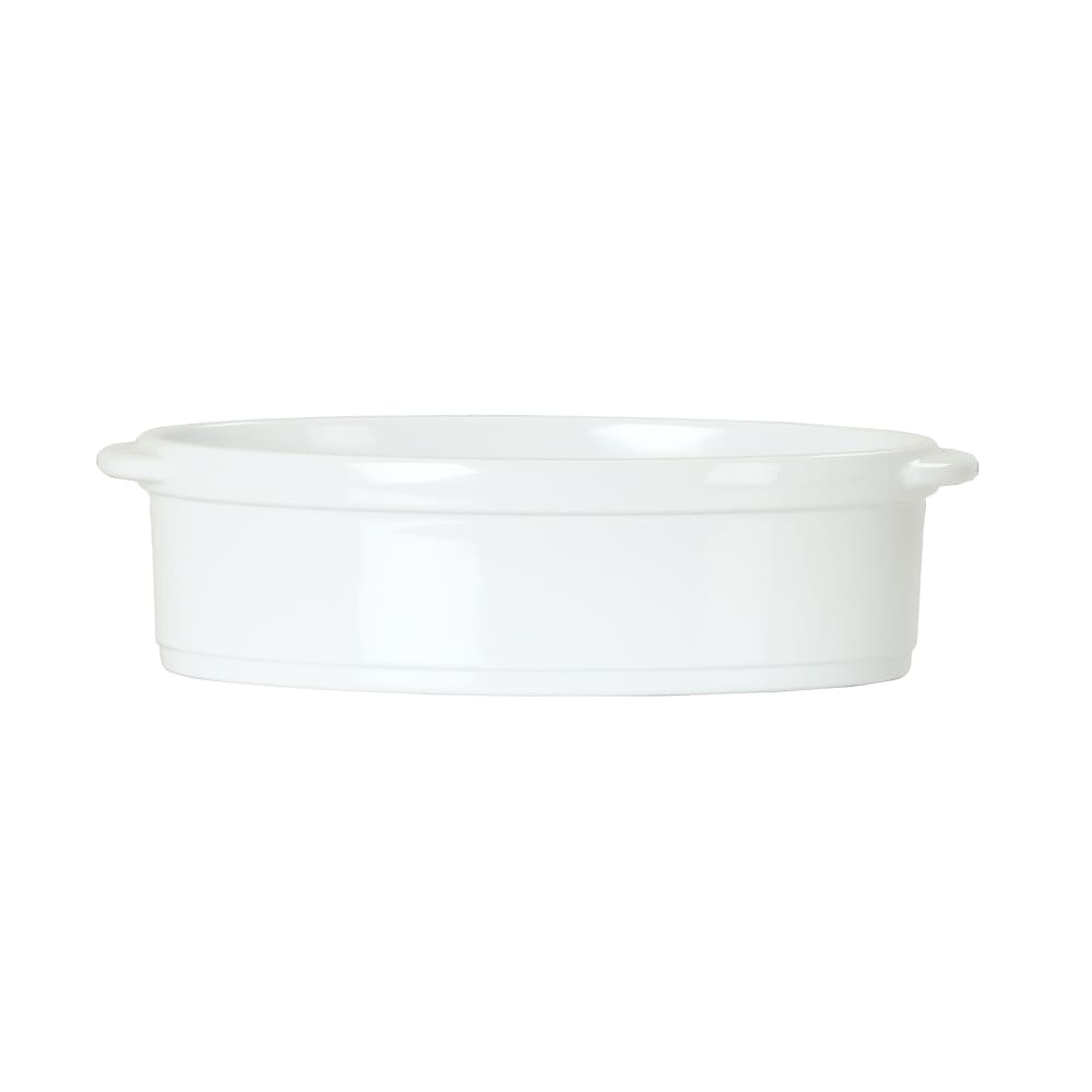 151-224918515 24 oz Oval Melamine Serving Bowl, White