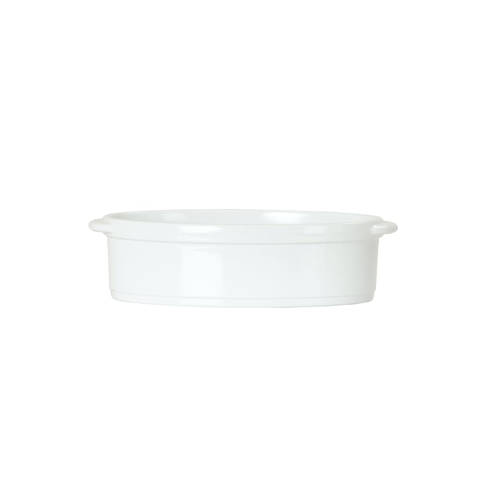 151-224917415 16 oz Oval Melamine Serving Bowl, White