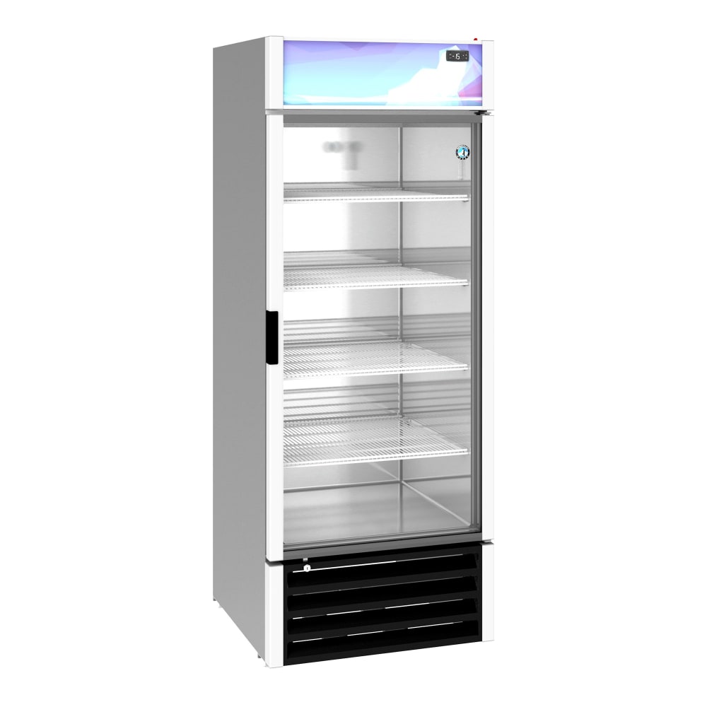 440-FM23HC 30" One Section Display Freezer w/ Swing Door - Bottom Mount Compressor, White, 1...