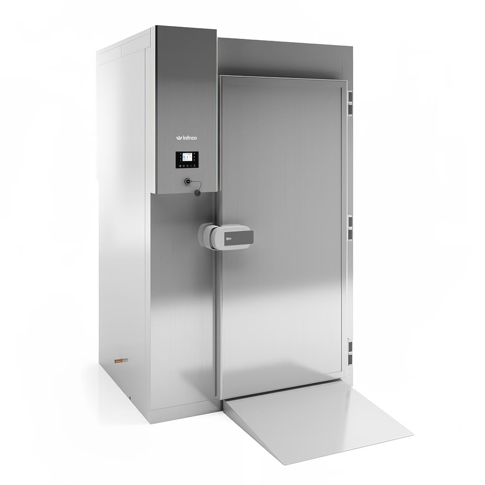 746-IBCABT202C 55 1/8" Floor Model Roll In Blast Chiller/Shock Freezer - (20) Pan Capacity,...