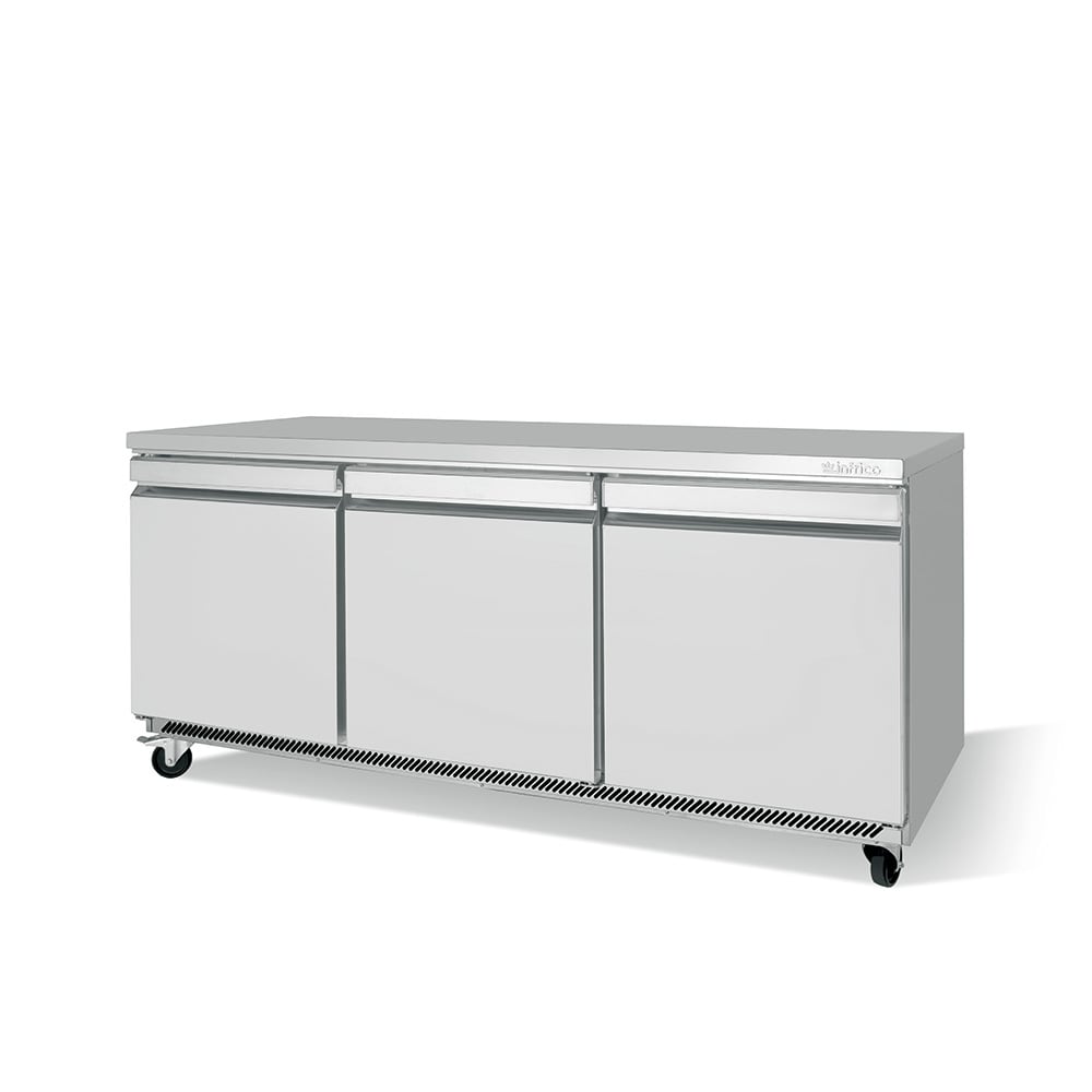 746-IUCUC72R 72 5/8" W Undercounter Refrigerator w/ (3) Sections & (3) Doors, 115v