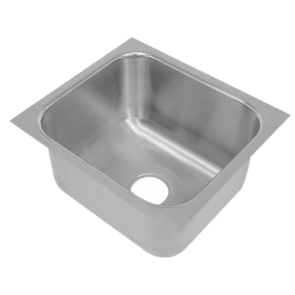 009-2020B08 (1) Compartment Undermount Sink - 20" x 20"