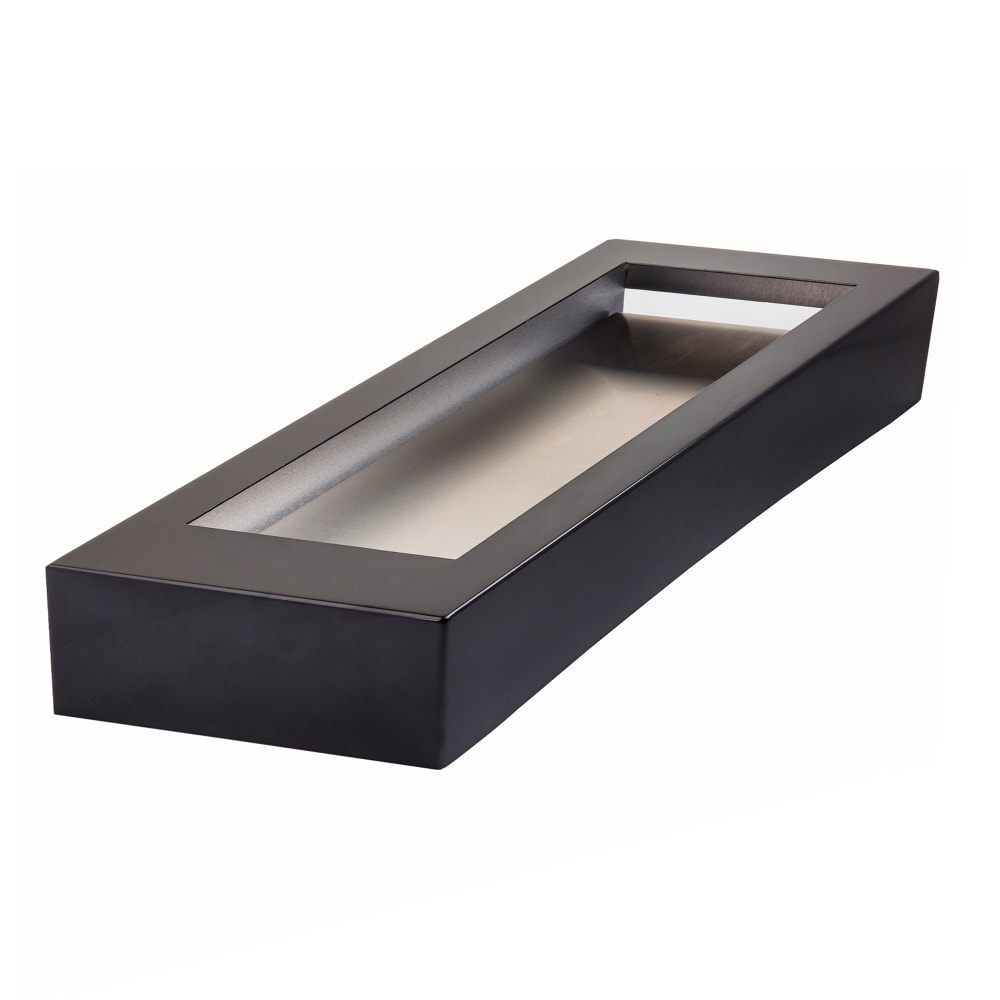229-CW40212BRATCL Half Long Cooling Station w/ (1) CW60103, Rectangular, Brushed Finish, Clear
