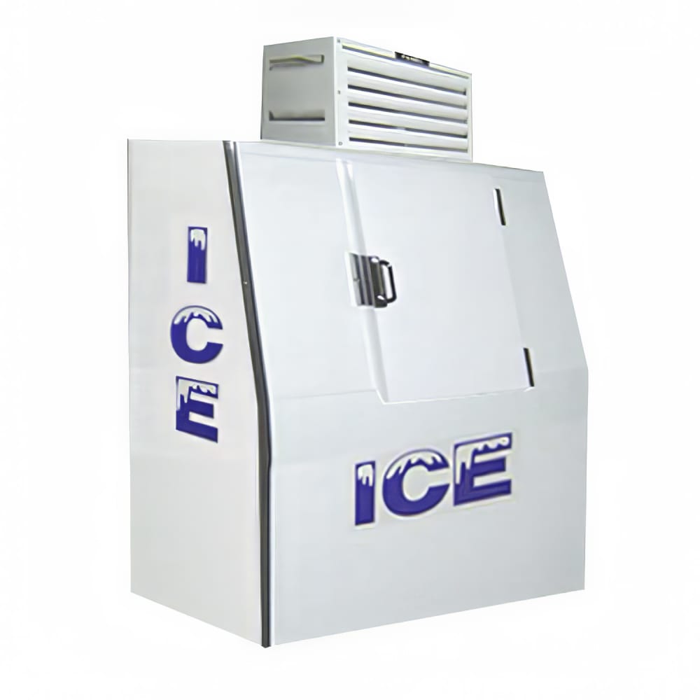 Fogel ICB-1-S 47 3/4"W Outdoor Ice Merchandiser w/ (125) 7 lb Bag Capacity- Solid Door, 115v