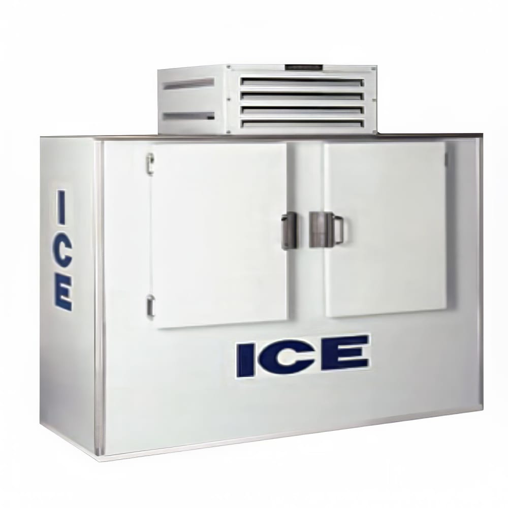 Fogel ICB-2-L 96"W Outdoor Ice Merchandiser w/ (300) 7 lb Bag Capacity - Solid Doors, 115v
