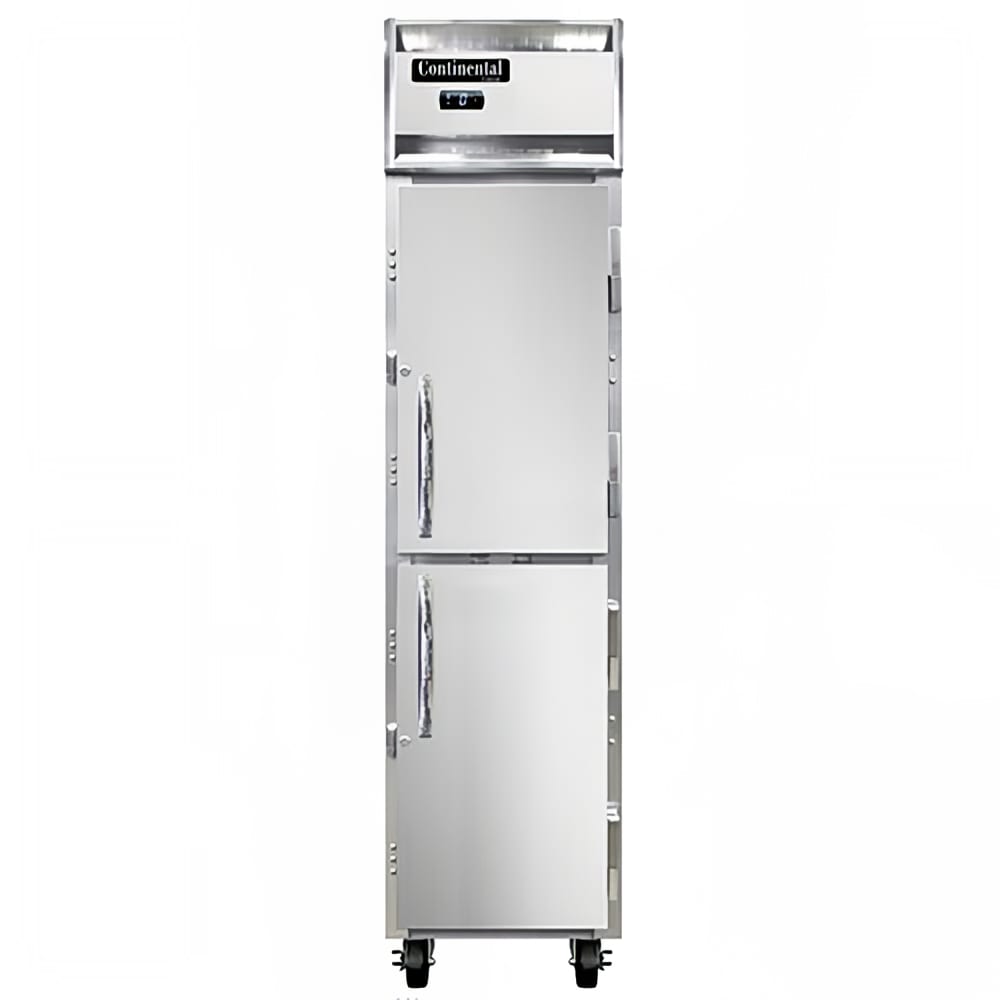 160-1FSENSSHD 17 3/4" Slim Line One Section Reach In Freezer, (2) Right Hinge Solid Doors, 1...