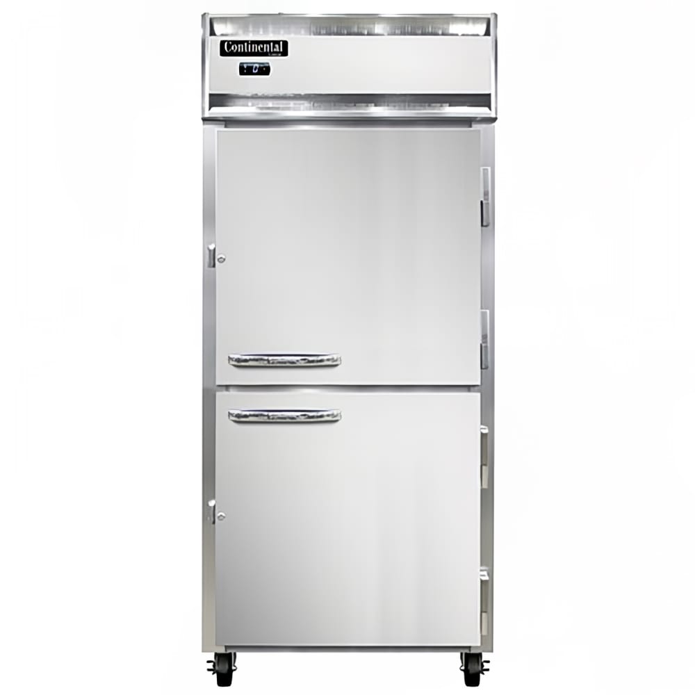 160-1FXNSSHD 36 1/4" One Section Reach In Freezer, (2) Right Hinge Solid Doors, 115v