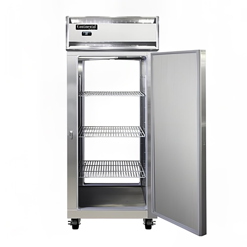 160-1FXNSSPT 36 1/4" One Section Pass Thru Freezer, (2) Right Hinge Solid Doors, 115v