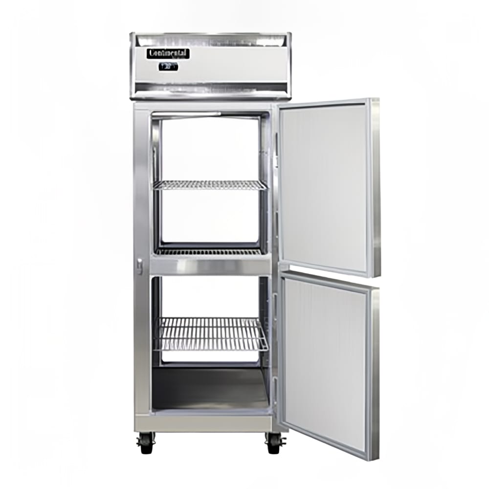 160-1RENSAPTHD 28 1/2" One Section Pass Thru Refrigerator, (4) Right Hinge Solid Doors, 115v
